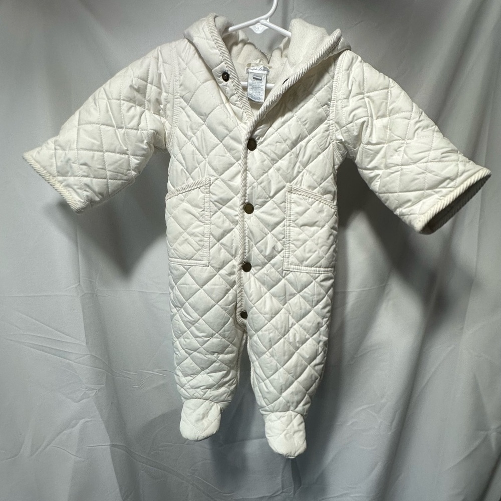 Polo Ralph Lauren Baby Hooded Barn Quilted Bunting Snow Suit , Jacket, Coat